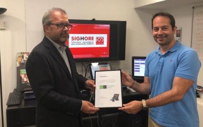 SIGHORE-ICS por quinto año consecutivo recibe el título de “DISTRIBUIDOR DEL AÑO 2018” de NCR-Orderman en España.