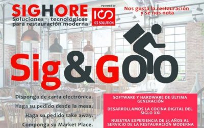 Una salida para la restauración: Delivery. SIGHORE-ICS brinda soluciones para optimizarlo.